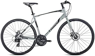 Buy Trinx Free Hybrid Bike 700c, Grey Online Carrefour UAE