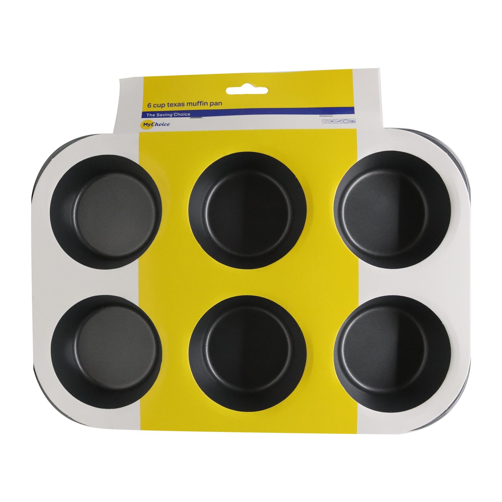 Buy MyChoice Cup Texas Muffin Pan Silver Online Carrefour UAE