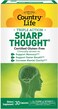 Country Life Triple Action Sharp Thought Capsules 30's