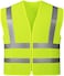 AL ARQAM High Visibility Reflective Safety Vest With Breathable Mesh Material Heavy Duty Safety Vest (3-XL)