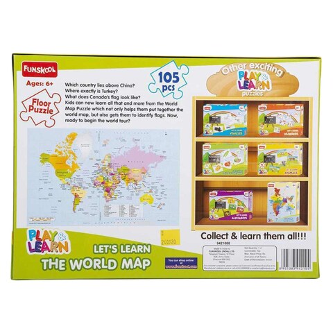 WORLD MAP 9421000