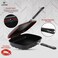 Cookware Set 17 pieces - LIFE SMILE Pots and Pans set Ceramic Non Stick Coating 100% PFOA FREE, Die Cast aluminum Cooking Set include Casseroles &amp; Shallow Pot &amp; Pancake Pan &amp; Silicone Utensils