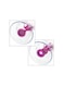 Sharpdo - Batter Dispenser Pink/Clear 20X12X22Centimeter