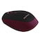 CLiPtec RZS857 Innovif 1600dpi Optical Wireless Mouse Magenta