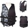 Life Jacket Safety Vests Water Suit Kayak Boating Swimming Surfing Drifting Gear, Size XL, 75 to 90Kg. - Black.