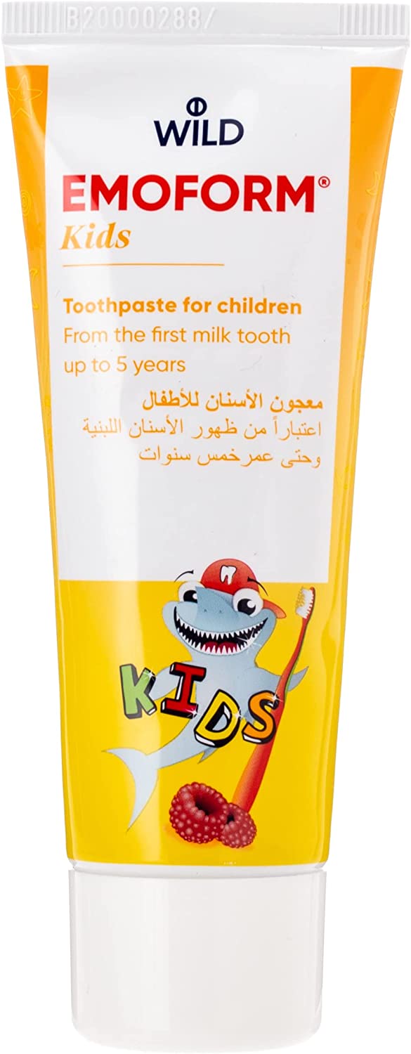 Buy Dr. Wild Emoform Actifluor Kids Toothpaste 75 ml Online | Carrefour UAE