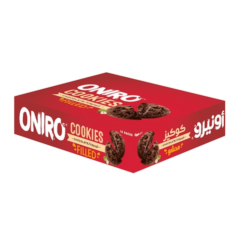 أونريو كوكيز محشو شوكولاتة - 12 باكو