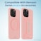Remson Mag-X Magnetic Hybrid Protective Silicone Case Military Grade Protection For iPhone 14 Pro (Pink)