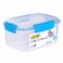 Addis Clip And Seal Rectangular Divider Container 2L Blue