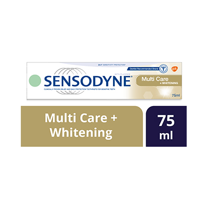 Sensodyne Multi Care + Whitening Toothpaste 75ML