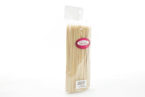 SPARKLE BAMBOO SKEWERS 8INCH