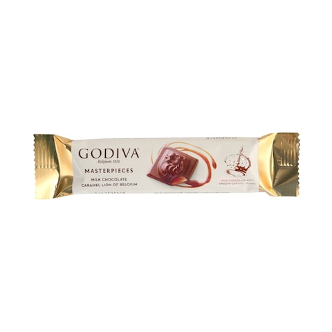 Godiva Milk Chocolate Caramel Lion 32g