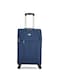 Giordano Softside Luggage Trolley 3 Pcs Set, Blue
