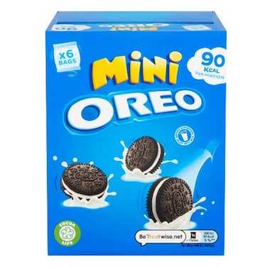 Oreo Mini Vanilla Snack 6Packs 114GR