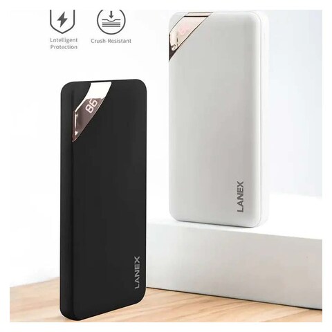 Lanex Power Bank with Digital Display - 20000mAh - LPB N10