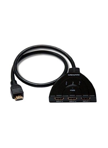 Generic - HDMI Auto Switch Splitter Black