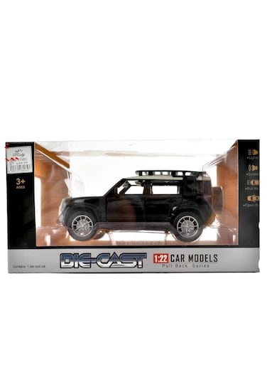 Rally 1:22 High Performance Design Die-Cast Model Car With Light And Sound Pull Back Toy