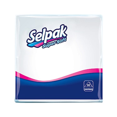 Selpak Napkins 50 Sheets 33X33CM