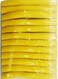 12-Piece Hair Roller Soft Foam Curler Set Yellow