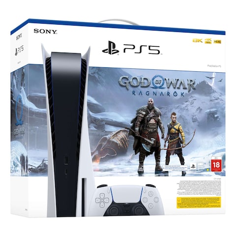 Sony PlayStation 5 Console And DualSense Wireless Controller With God Of War Ragnarok CFI-1216A