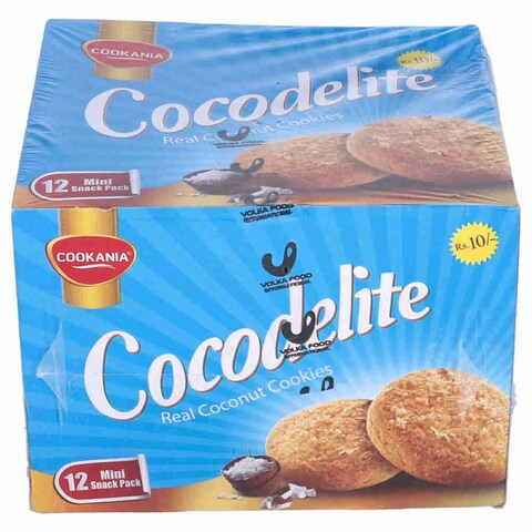 Cookania Buy Cookania Cocodelite Real Coconut Cookies Mini Snack Pack (Pack of ...