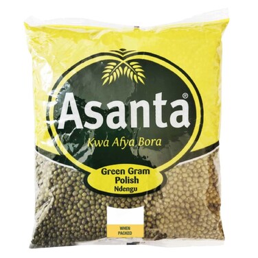 ASANTA GREEN GRAM POLISHED 250G