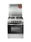 NIKAI 4-Burner Gas Cooker With Oven U6070EG Silver/Black