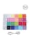 3300-Piece Small Colourful Bracelet Beads, A-Z Alphabet Letter DIY Bead Making Kit With Rope String Roll