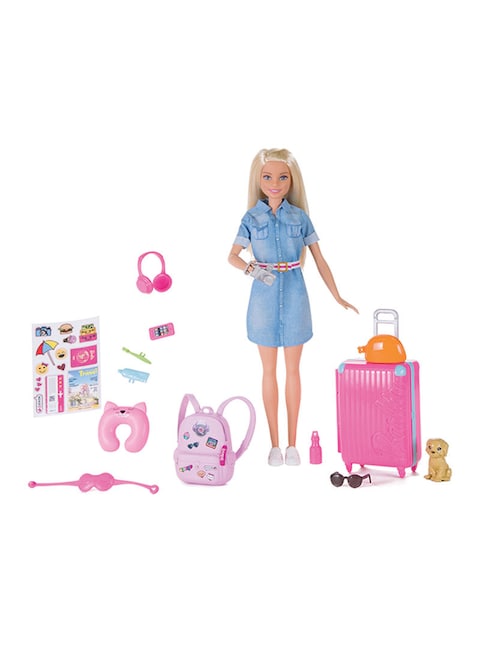 Barbie Travel Doll Kit 60.4 X 32.5Cm