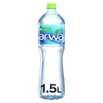 Buy Arwa Still Water Bottled Drinking Water Pet 1.5L in UAE