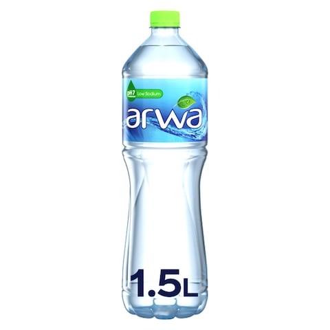 Arwa Still Water Bottled Drinking Water Pet 1.5L