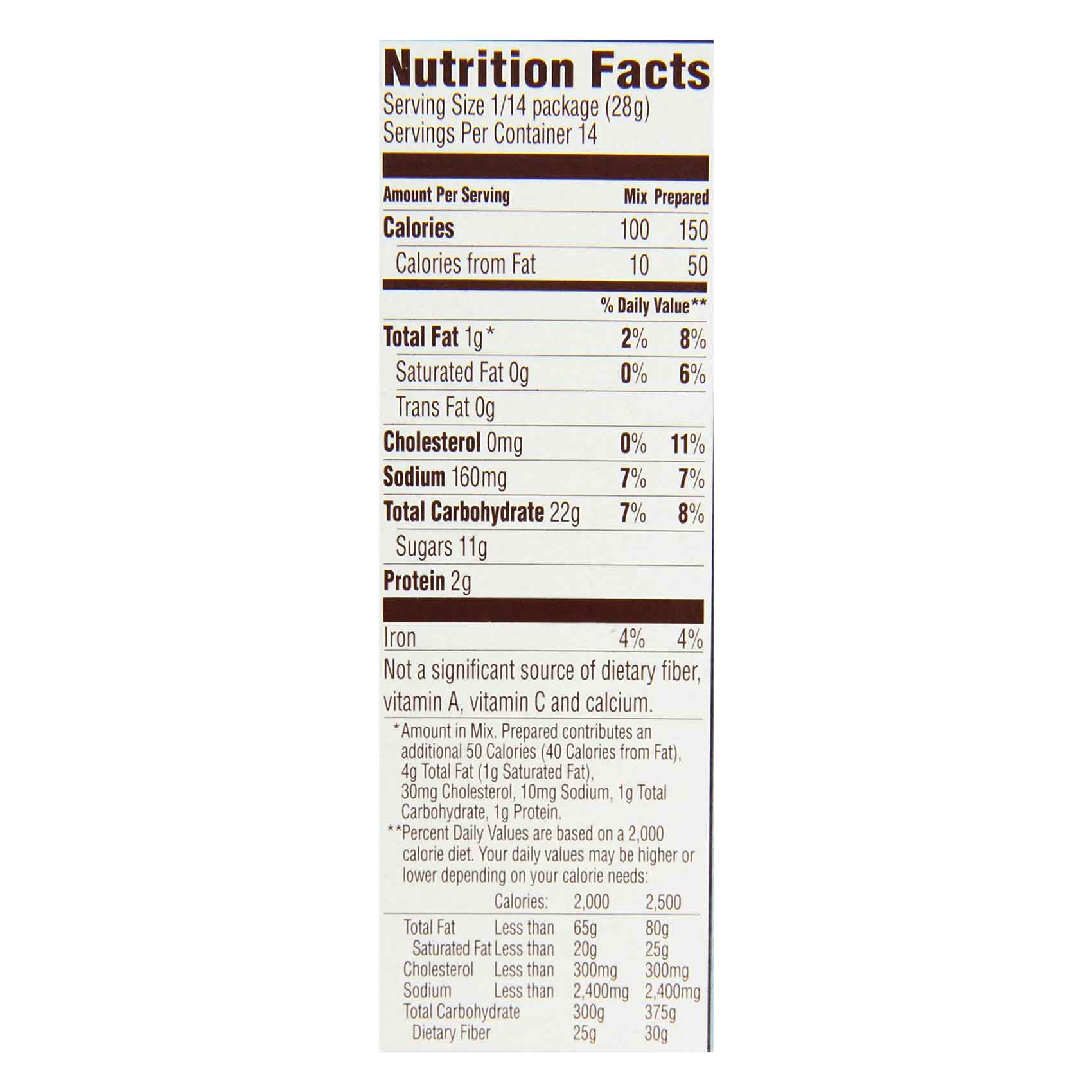 Pillsbury Quick Bread And Muffin Mix Banana 396 Gram product thumbnail 4