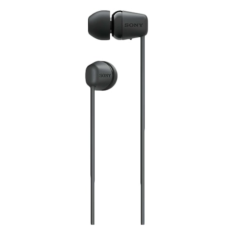 Sony Bluetooth Earphnes Wic100 Black