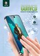 Green Lion 3D Advanced Curved Pro Tempered Glass, Anti-Scratch, Grease, Oil Resistant, HD Clear, Fingerprint Resistant Compatible With iPhone 14 Pro (6.1"))