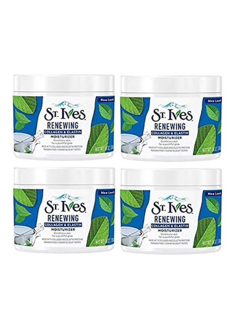 St.Ives 4-Piece Renewing Collagen And Elastin Moisturizer 10Ounce