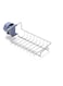Generic Kitchen Sink Storage Rack Silver/Blue 7X17.5X10cm