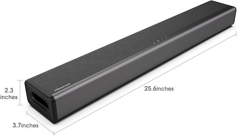 Hisense HS214 2.1ch Sound Bar With Built-In Subwoofer, 108W, All-In-One Compact Design With Wireless Bluetooth, Powered Dolby Audio, HDMI ARC/Optical/AUX/USB, 3EQ Modes, 43-Inch