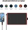 Huion Inspiroy Ink H320M Graphics Drawing Tablet 10 x 6 Inch Dual-Purpose LCD Writing Tablet, 11 Press Keys and Tilt Function, 8192 Battery-Free Pen, Android Supported - Coral Red   H320M-RED