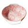 Danny Home Red Patterned Bowl Red/White