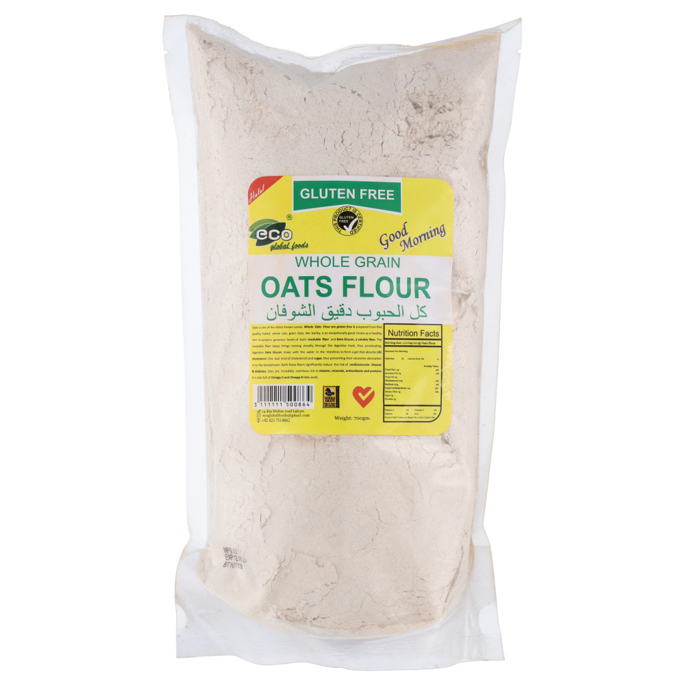 Eco Whole Grain Oats flour 700g