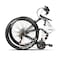Spartan Alpha Dual Suspension Folding Bike White 26inch