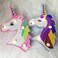 Unicorn Head Night Light with Warm LED Lights 21.5x13cm
