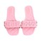 Ladies Flat Slippers Size 40 Pink