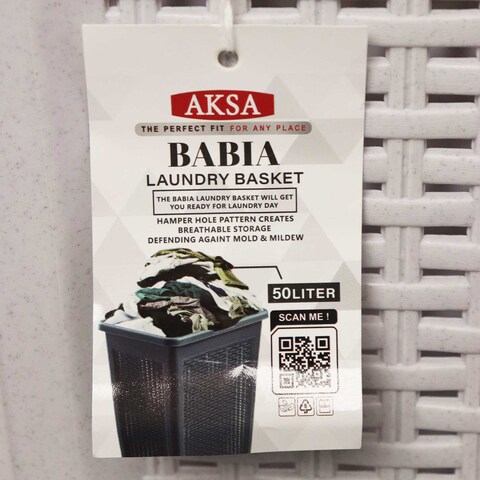 Aksa Laundry Basket - 50l