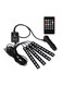 Generic 4 LED Interior Car Lighting Strip With IR Remote