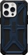 Urban Armor Gear Designed For iPhone 14 Pro Case, 6.1" Monarch Rugged Premium Protective Cover Lightweight Slim Shockproof Dropproof Compatible With Wireless Charging, Blue Mallard