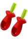 Wtrtr 2-Piece Pitter Multi- Function Cherry Remover Vegetable Fruit Corer