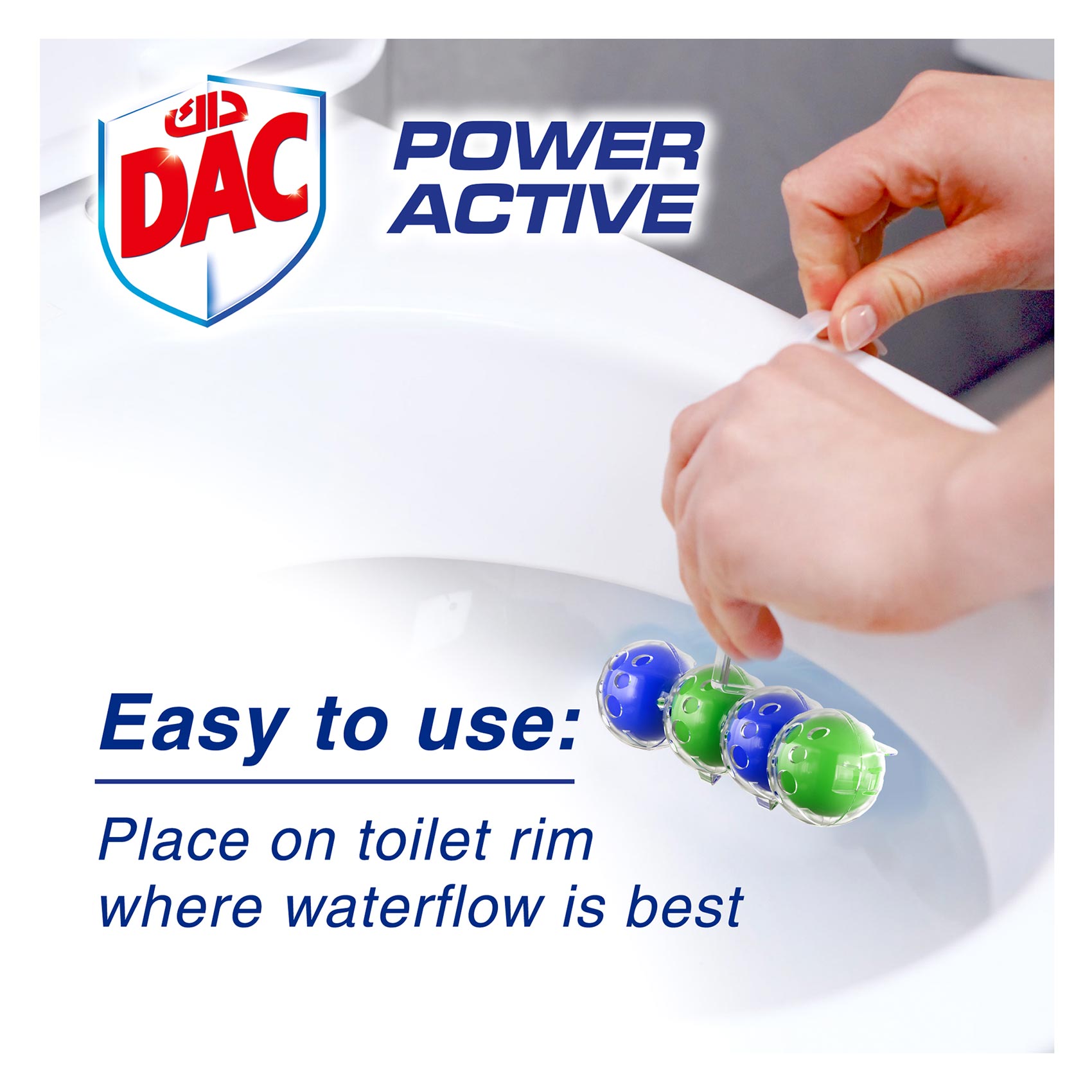 Dac lavender toilet rim block  50 g