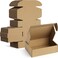 Lavish Premium Quality Brown Gift Carton Boxes., 30 X 20 X 10 cm, For Festival Gift, Wedding, Christmas Birthday [50-Units]