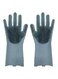Generic 2-Piece Dishwashing Gloves Grey 32.5 X 11.5cm